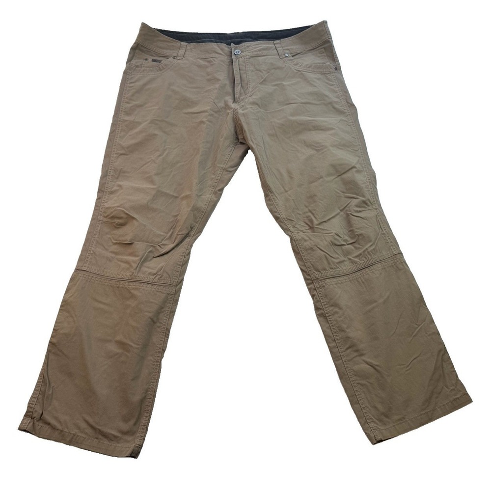 KÜHL Free Radikl Men's Pants 42x30 Brown Stretch Hiking Outdoor Work Gorpcore